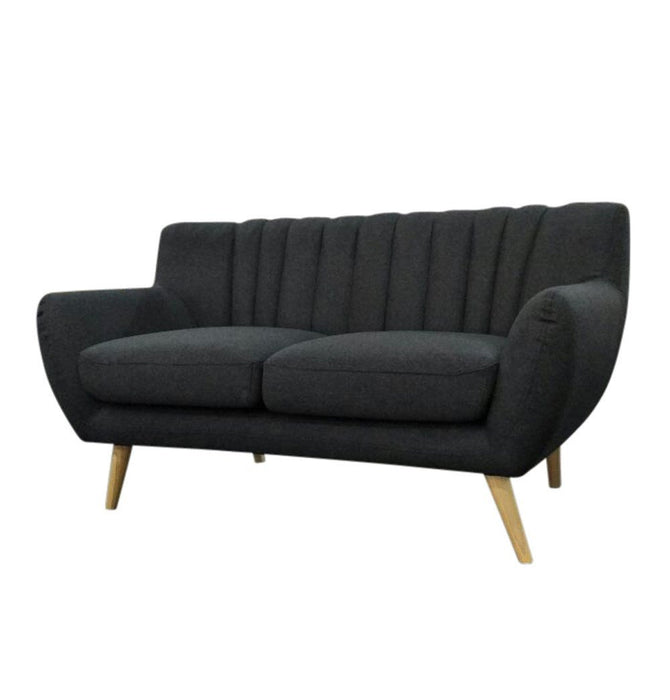 Lilly 2-Seater Sofa - Dark Grey
