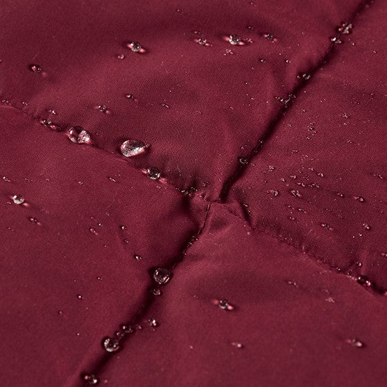 Hadly Goose Feather and Down Wearable Throw (Red)