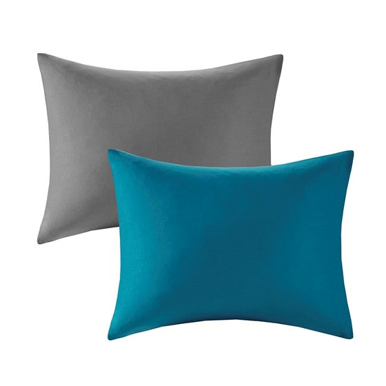 Trixie Reversible Comforter Mini Set (Teal)