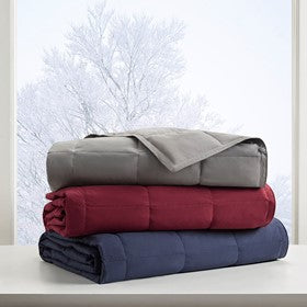 Hadly Goose Feather and Down Wearable Throw (Red)