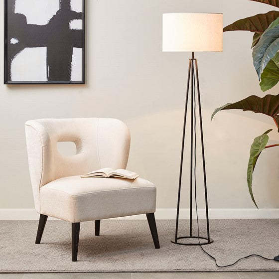 Clyde Metal Tripod 60" Floor Lamp (Low Stock)