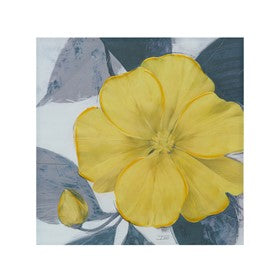 Yellow Bloom Hand Canvas