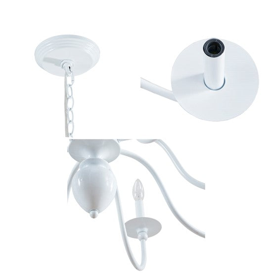 Amelia 8-Light Traditional Metal Chandelier