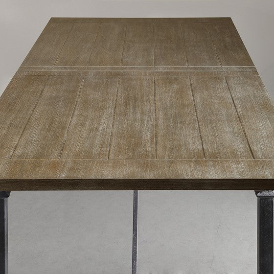 Cirque Dining Table with Metal Legs