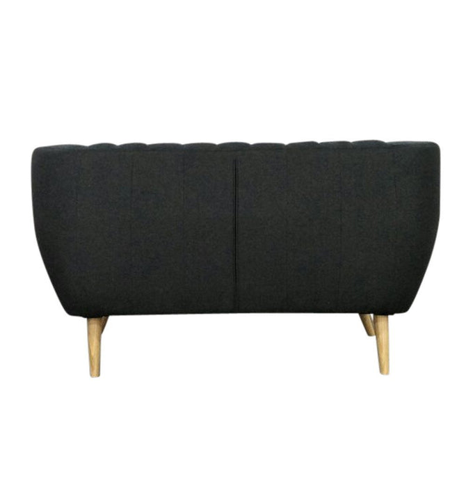 Lilly 2-Seater Sofa - Dark Grey