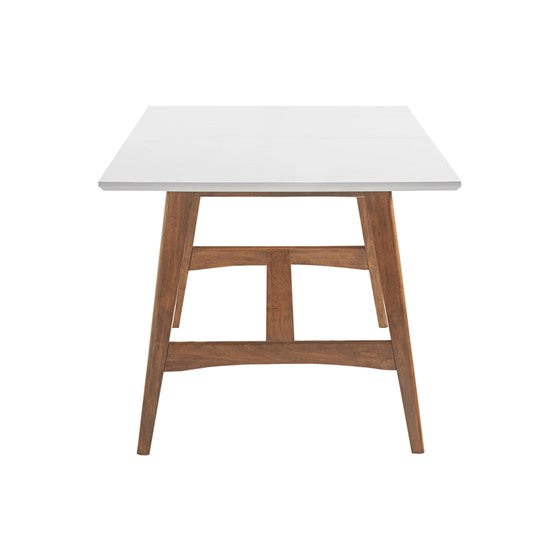 Parker White Pecan Dining Table