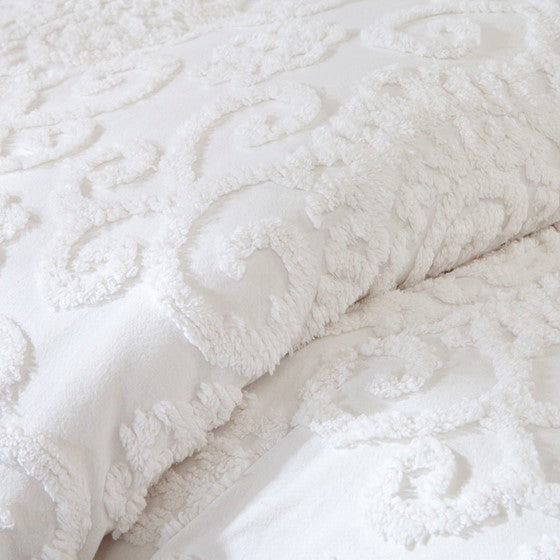 Suzanna Cotton Comforter Mini Set (Ivory)