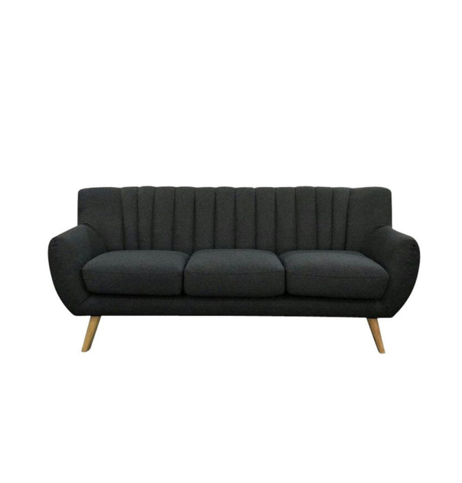 Lilly 3-Seater Sofa - Dark Grey