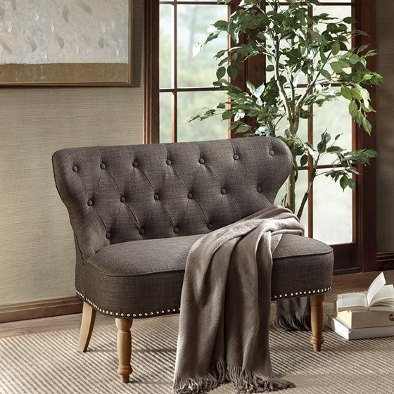 Stanford Settee Charcoal