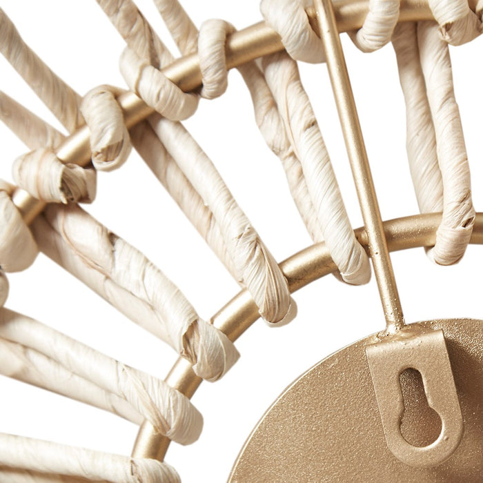 Ella Corn Leaves Wrapped Metal Wall Decor Set