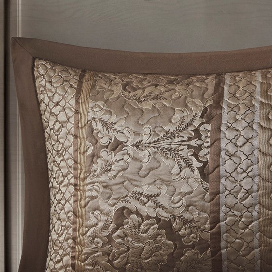 Bellagio 5 Piece Reversible Jacquard Bedspread Set