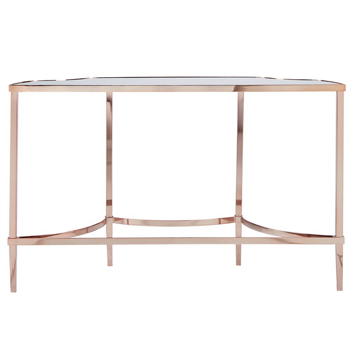 Triton Rose Gold Console Table