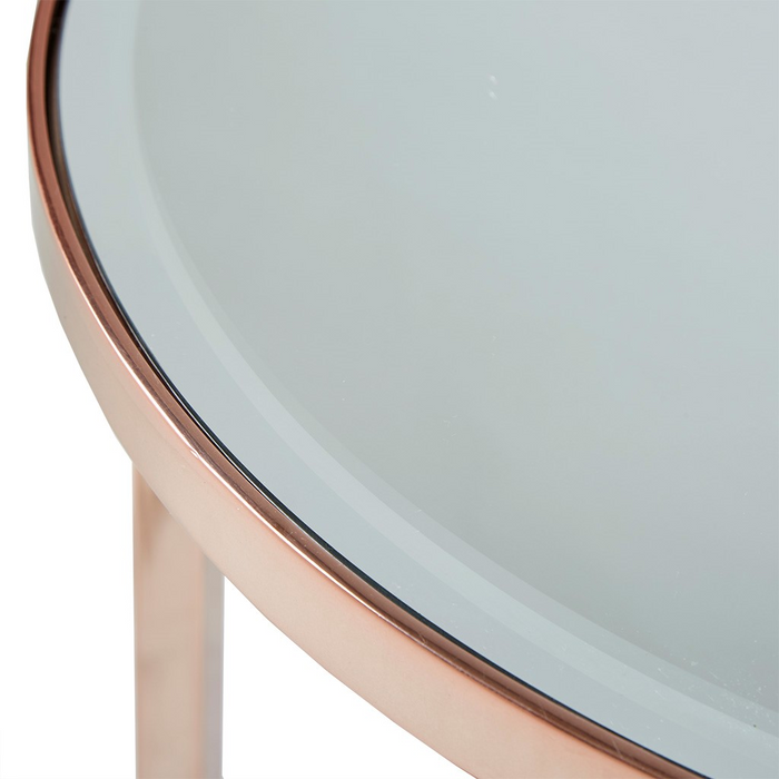Triton Rose Gold Console Table