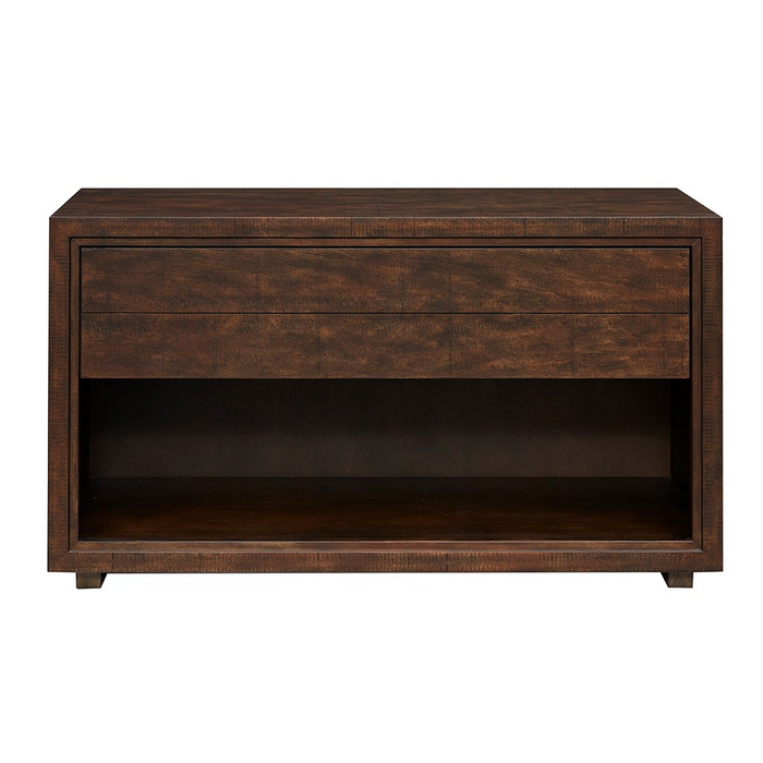 Bay Console Dark Mahogany Table (Low Stock)