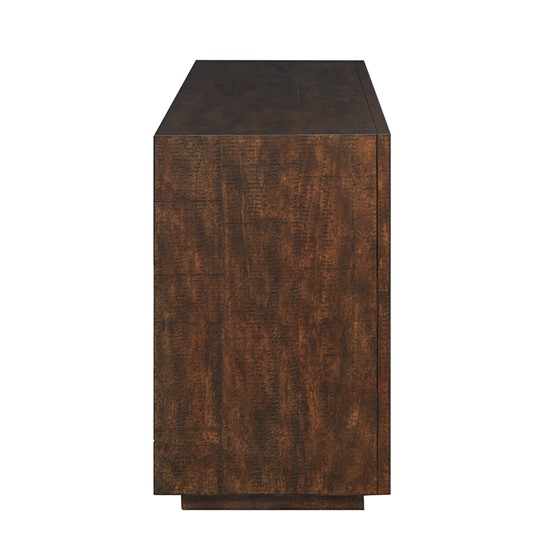 Bay Console Dark Mahogany Table (Low Stock)