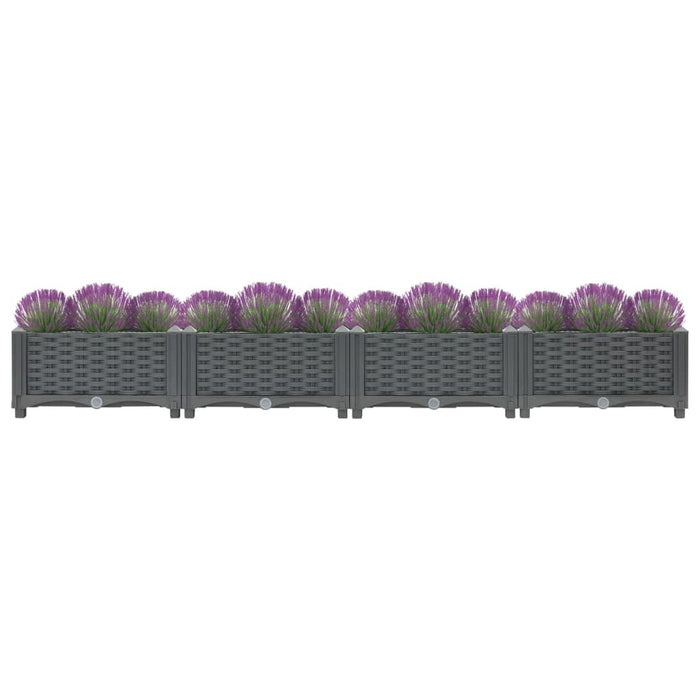 Raised Bed 63"x15.7"x9.1" Polypropylene