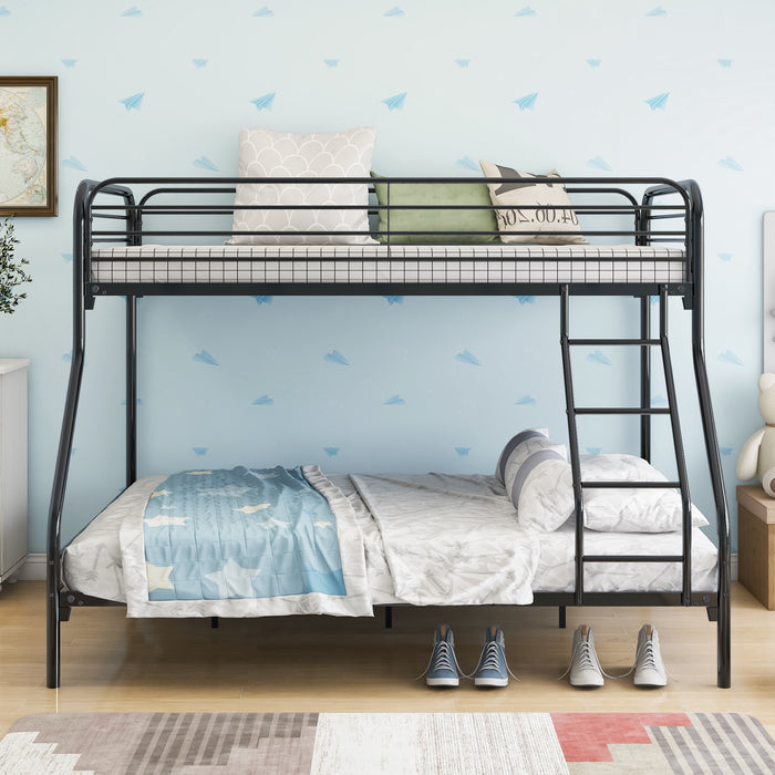 MyRoom Heavy Duty Twin-Over-Full Metal Bunk Bed