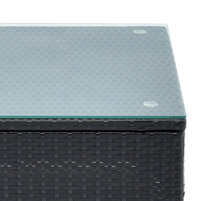 6-Piece Simple Living PE Rattan Wicker Patio Furniture