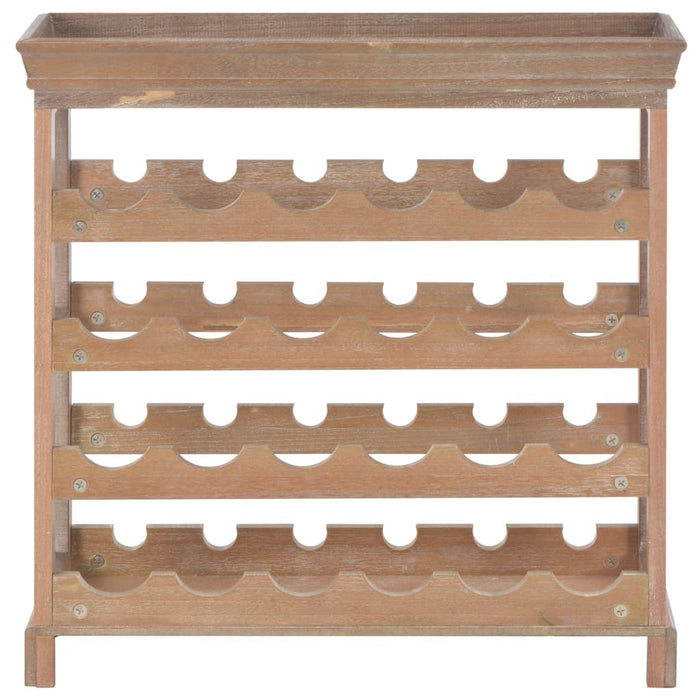 Classic Brown Wine Cabinet