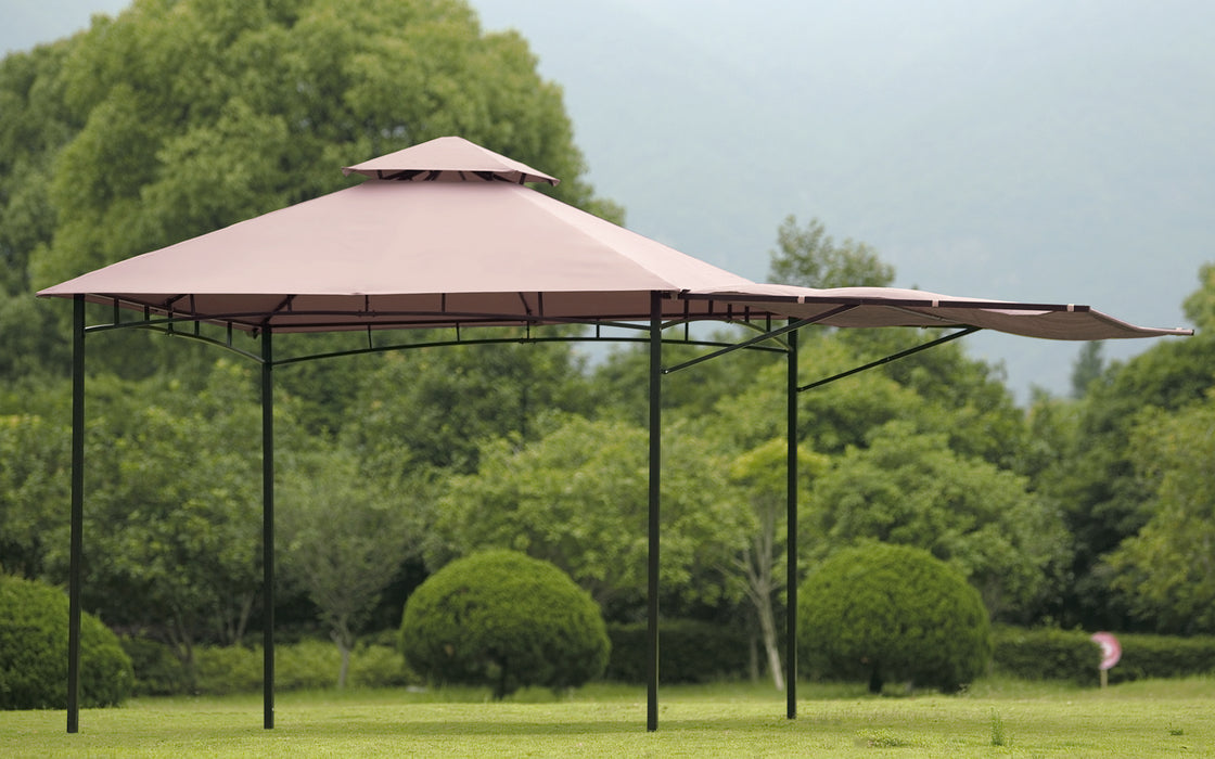 Home Crafts Extendable Awning Outdoor Gazebo