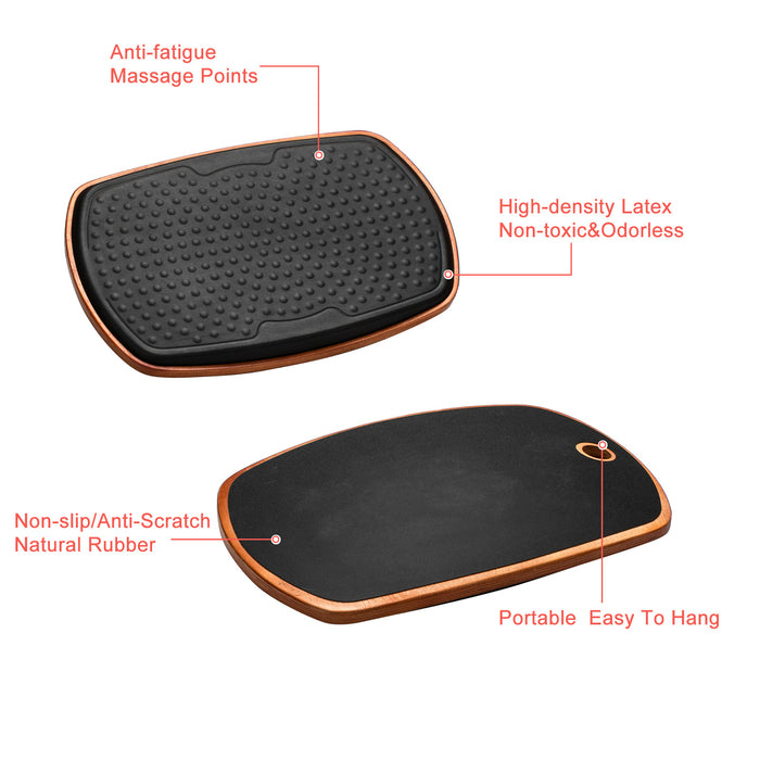 Anti Fatigue Bar Balance Board with Ergonomic Design