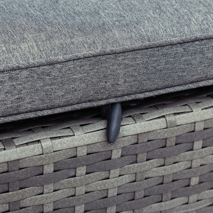 5-piece All Weather Wicker Outdoor UV-Resistant Patio Sofa Set