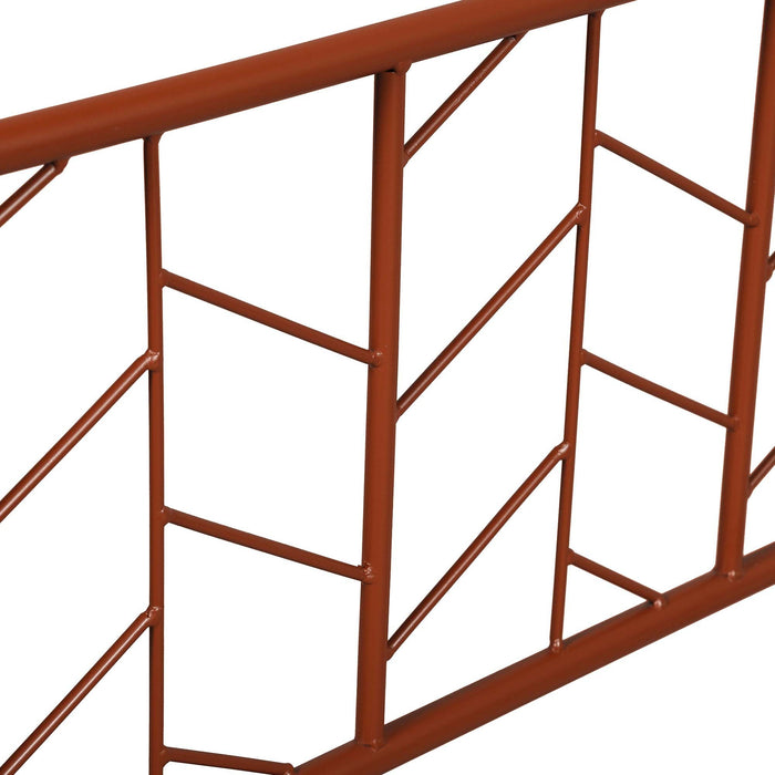 Vintage Look Twin Metal Bed Frame