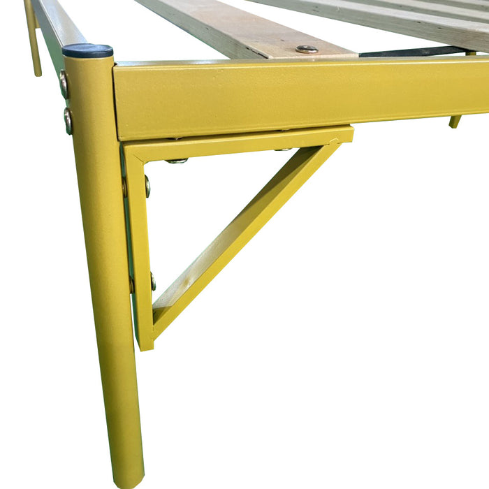 Vintage Look Queen Metal Bed Frame