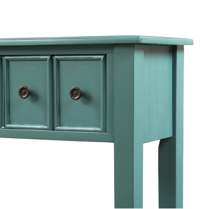 Rustic Entryway Console Table
