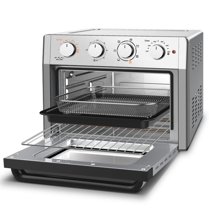 Air Fryer Toaster Oven 24 Quart - 7-In-1,with Air Fry, Roast, Toast, Broil & Bake Function