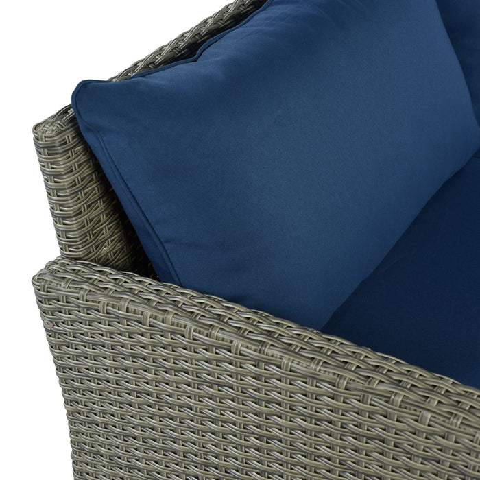 5-Piece Wicker Patio Set