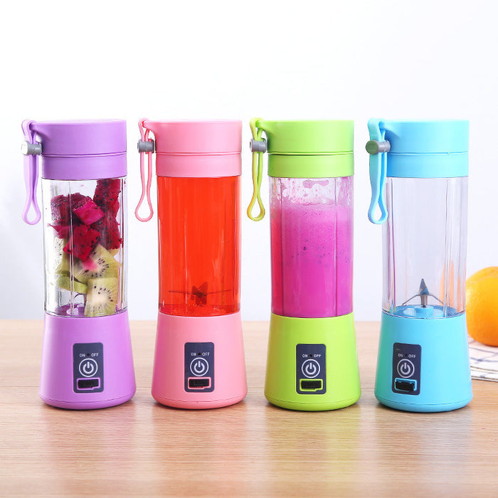 Portable 6 Blender; Personal Size Blender Juicer Cup; Smoothies and Shakes Blender; Handheld Fruit Machine; Blender Mixer Home