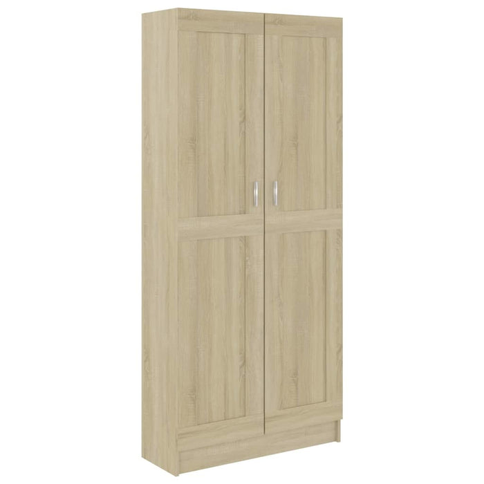 Book Cabinet Sonoma Oak 32.5"x12"x73" Chipboard