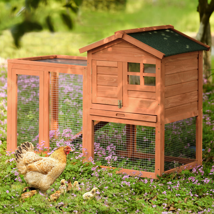 Upgrade Natural Wood House Pet Supplies Small Animals House Rabbit Hutch