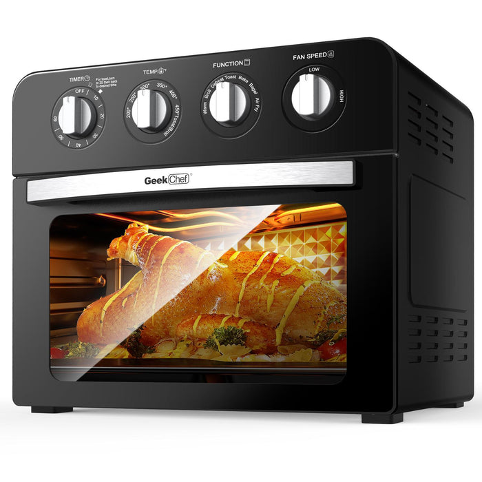 Geek Chef Air Fryer Oven Countertop Toaster Oven 3-Rack