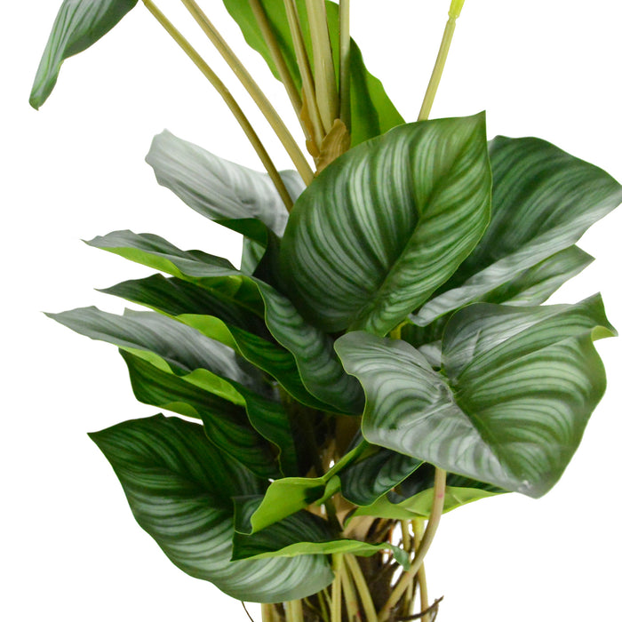 90cm-30LVS Calathea Artificial Monstera Plant