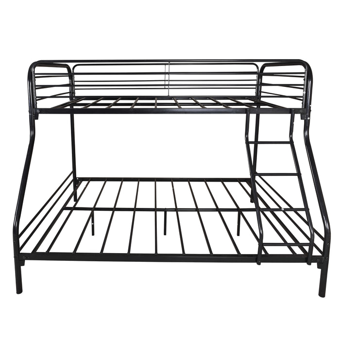 MyRoom Heavy Duty Twin-Over-Full Metal Bunk Bed