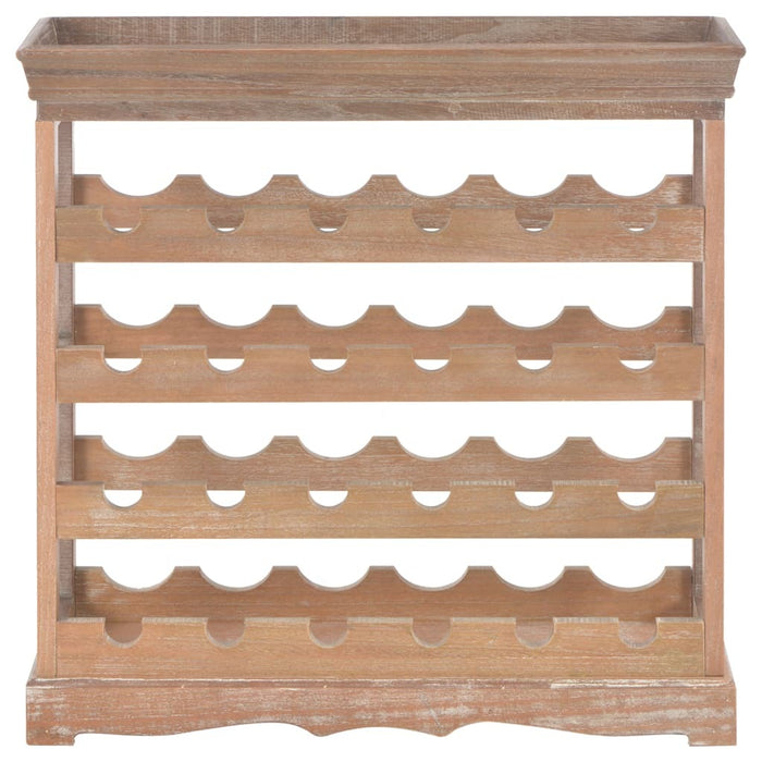 Classic Brown Wine Cabinet