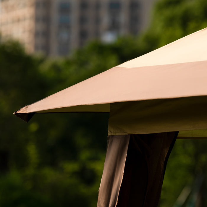 Habao Powder Coat Outdoor Canopy Soft Top Party Gazebo