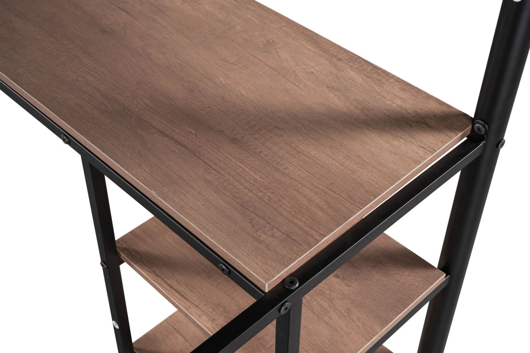 Gaston Vintage Left Bed With Desk