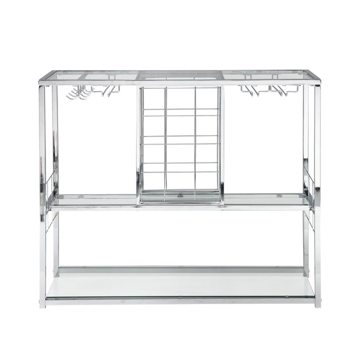 Trolley 3-Tier Wine Organizer