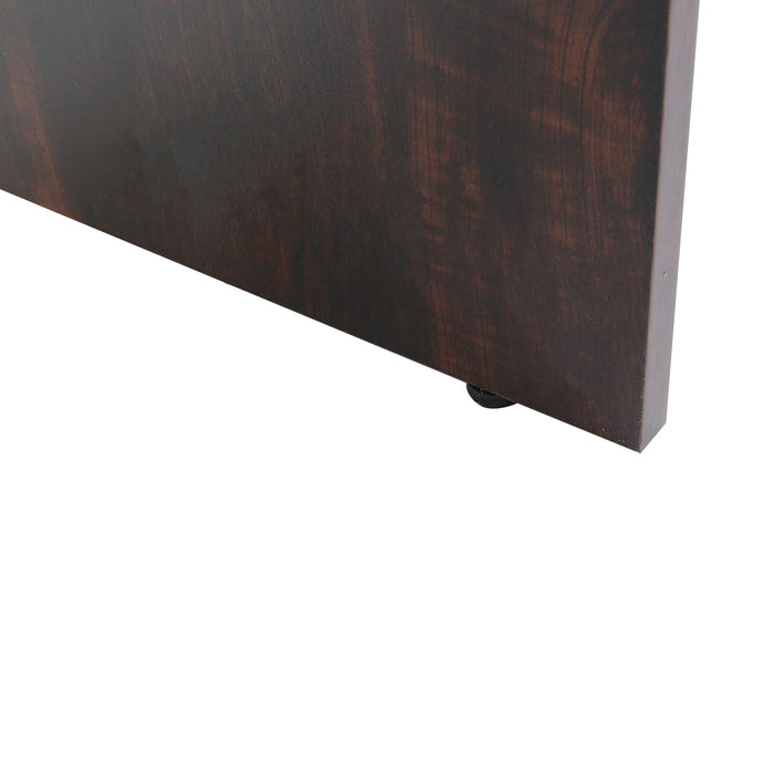 Classic Computer Desk Modern Design Nut-Brown