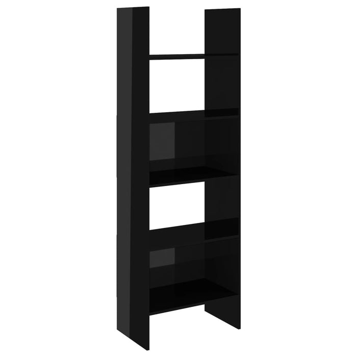 Book Cabinet High Gloss Black