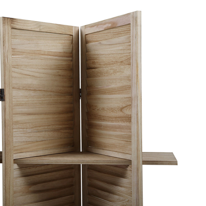 Lover Screen Divider With Shelves.