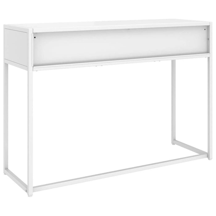 Classic (Large) Console Table White 41.7"x13.8"x29.5" Steel