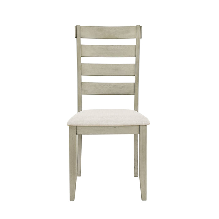 Farmhouse Wood 5-Piece Dining Table Set with 2-Tier Storage Shelves,Kitchen Set for 4 with Padded Dining Chairs