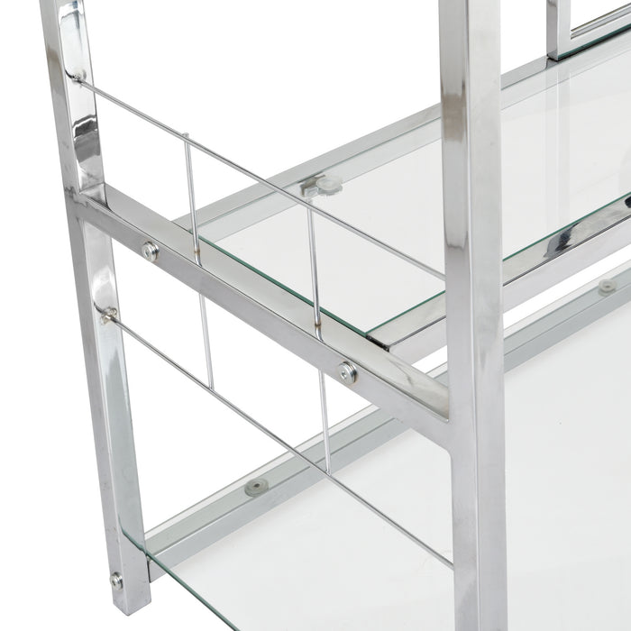 Trolley 3-Tier Wine Organizer