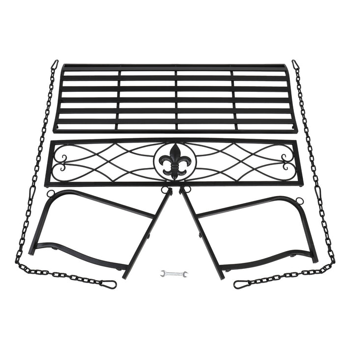 Double Seater Durable Metal Swing