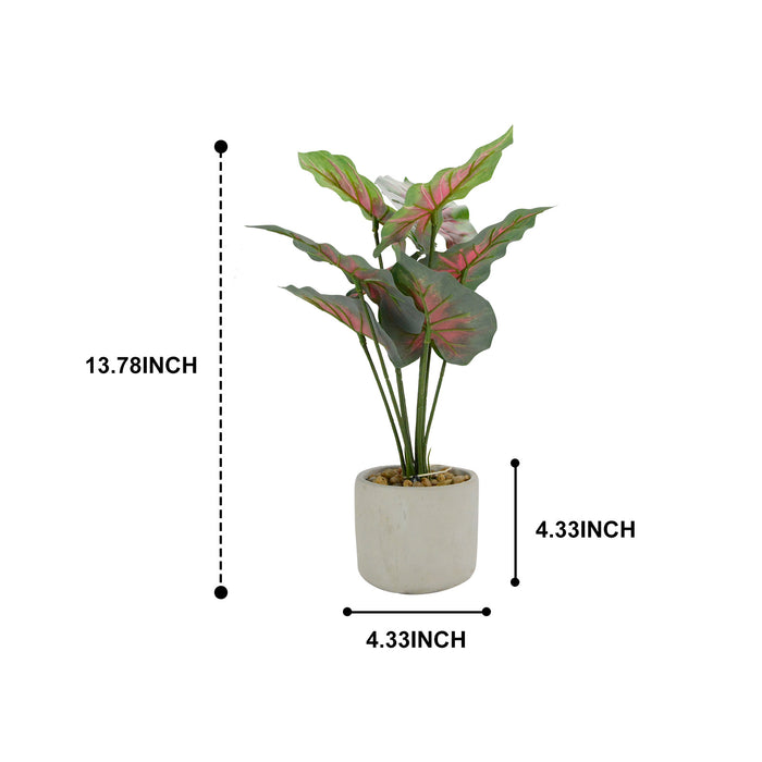 35-40cm Artificial Plants Bonsai Plant Flowers Potted Home Ornaments Table Office Decor