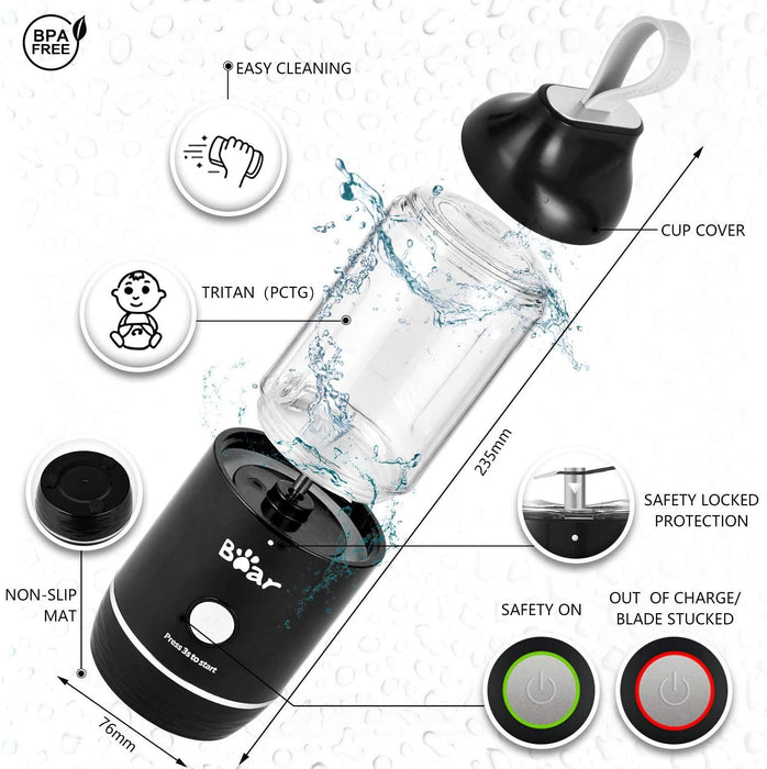 Bear Portable Blender - USB Rechargeable